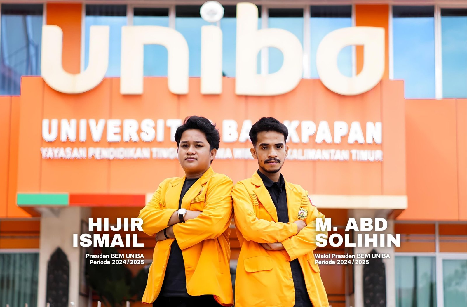 Hijir Ismail & M.Abdul Solihin, presma & wapresma BEM UNIBA terpilih periode 2024/2025